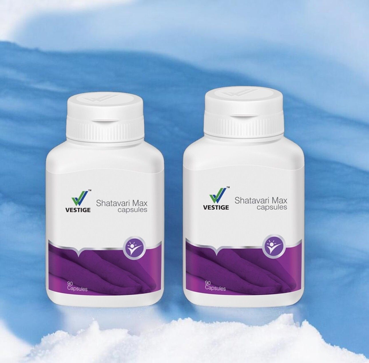 fitrams VESTIGE SHATAVARI MAX CAPSULES PACK 2! UNFLAVOUR Capsules-picture-16