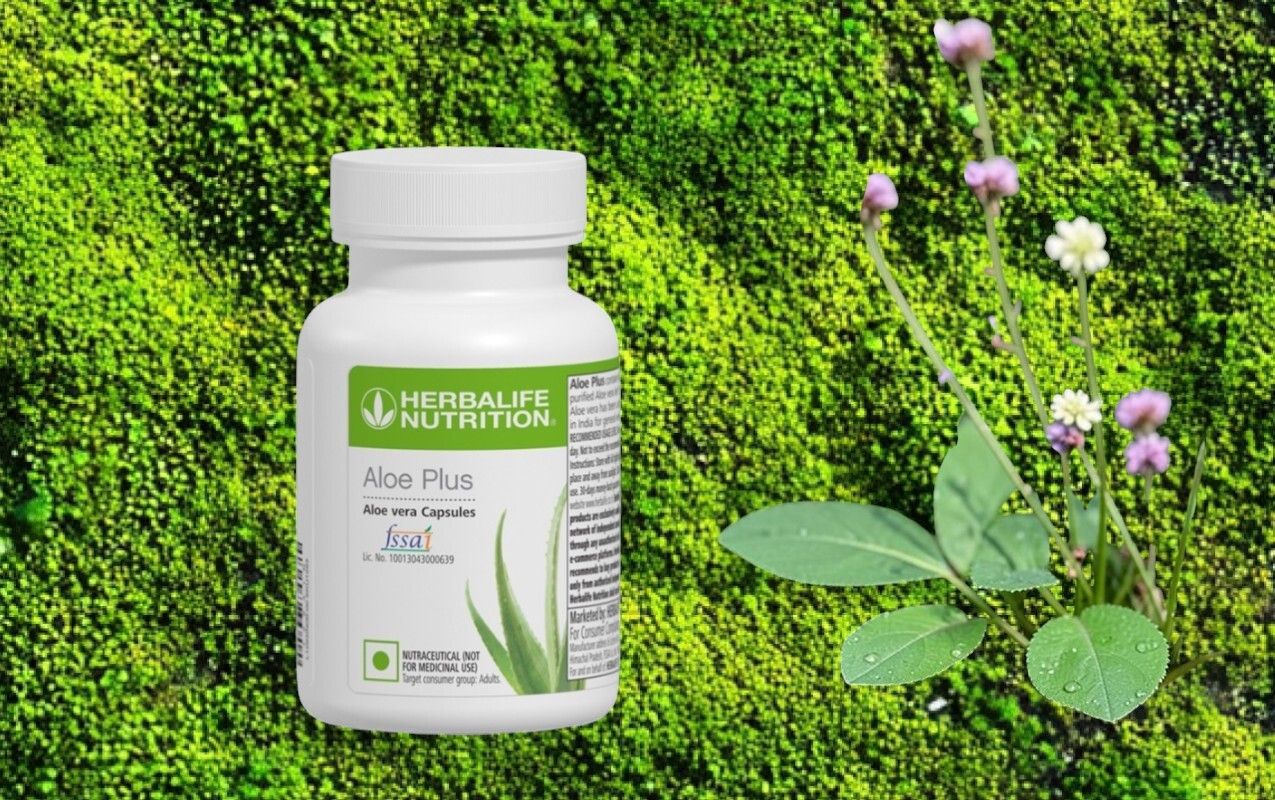 fitrams HERBALIFE ALOE PLUS- 60 CAPSULES 1 PACK. UNFLAVOR Capsules-picture-41