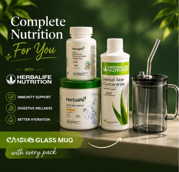 ACTIVE FIBER COMPLEX 200G, MULTIVITAMIN 90, HERBAL ALOE CONCENTRATE 500ML PACK 3 Aloevera Drink-image-37