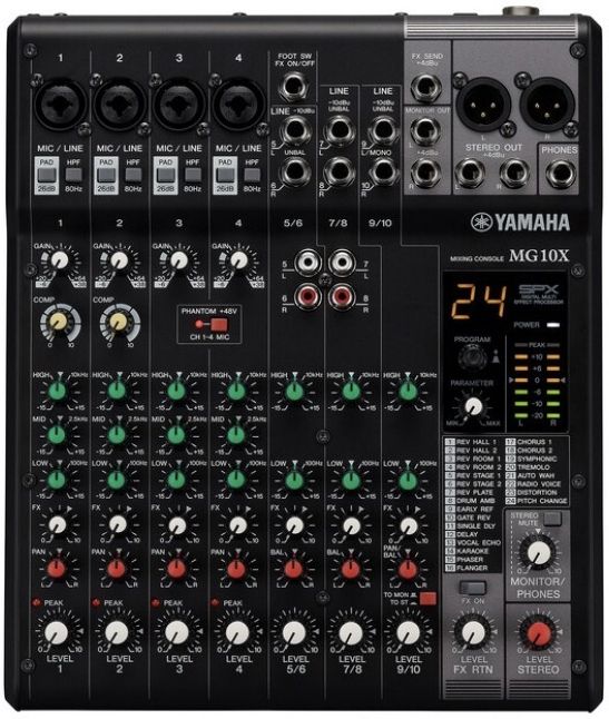 yamaha MG10X 6 Tracks Digital Multi-track Recorder-picture-0