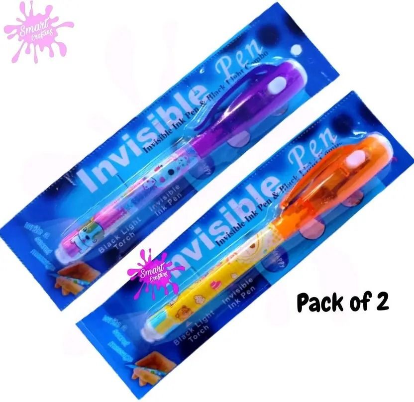 Invisible Ink Magic Pen with UV Light For Kids Multi-functions Uses Digital Pen-image-33