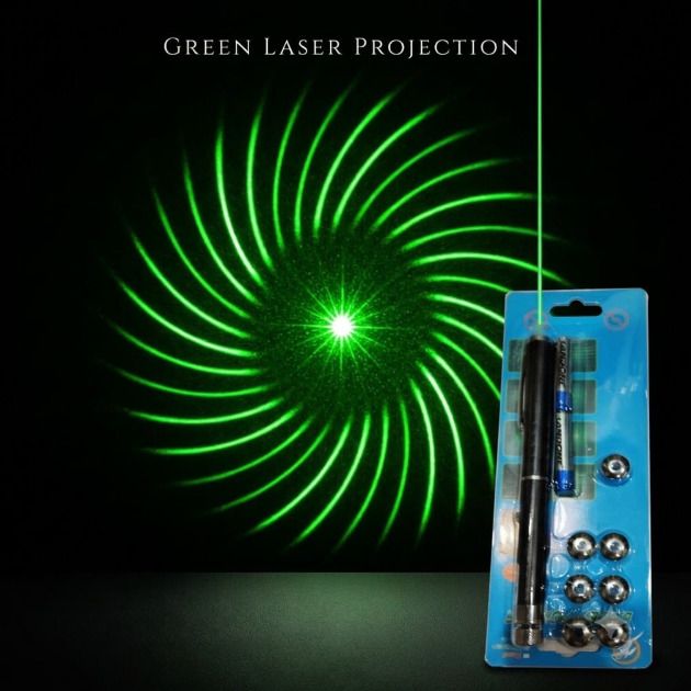 Green Laser Pointer 6 Pattern Kit-image-4