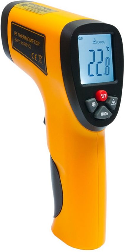 MCP Healthcare HT-826 Infrared Thermometer Contactless LCD Display IR Laser Industrial Temperature Thermometer-image-17