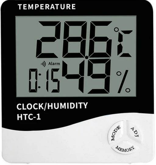 Dr care Dr_20117 Indoor Room LCD Electronic Temperature Humidity Meter hygrometer Weather sensor Thermometer-image-1