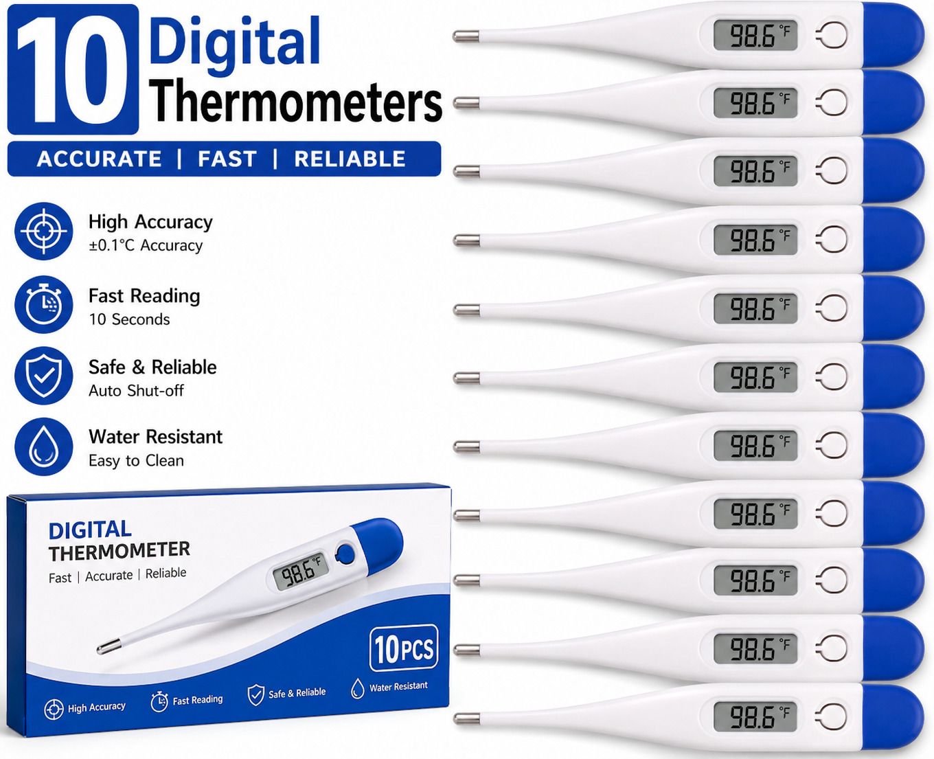 B.L. Health & Safety Pvt. Ltd. DT-P10 BLHS Digital Thermometer Thermometer-image-21