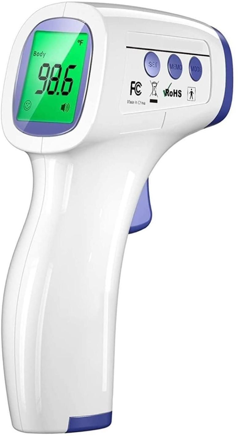 Colorsole Measures body temperature, object, or liquid temperatures-80 Quick Digital Fever Thermometer Non Contact Infrared Reading Thermometer-image-0