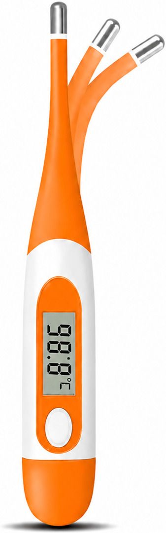 ORANCLE CARE Waterproof Digital Thermometer for Kids & Adults Digital Flexible Tip Thermometer Thermometer-image-49