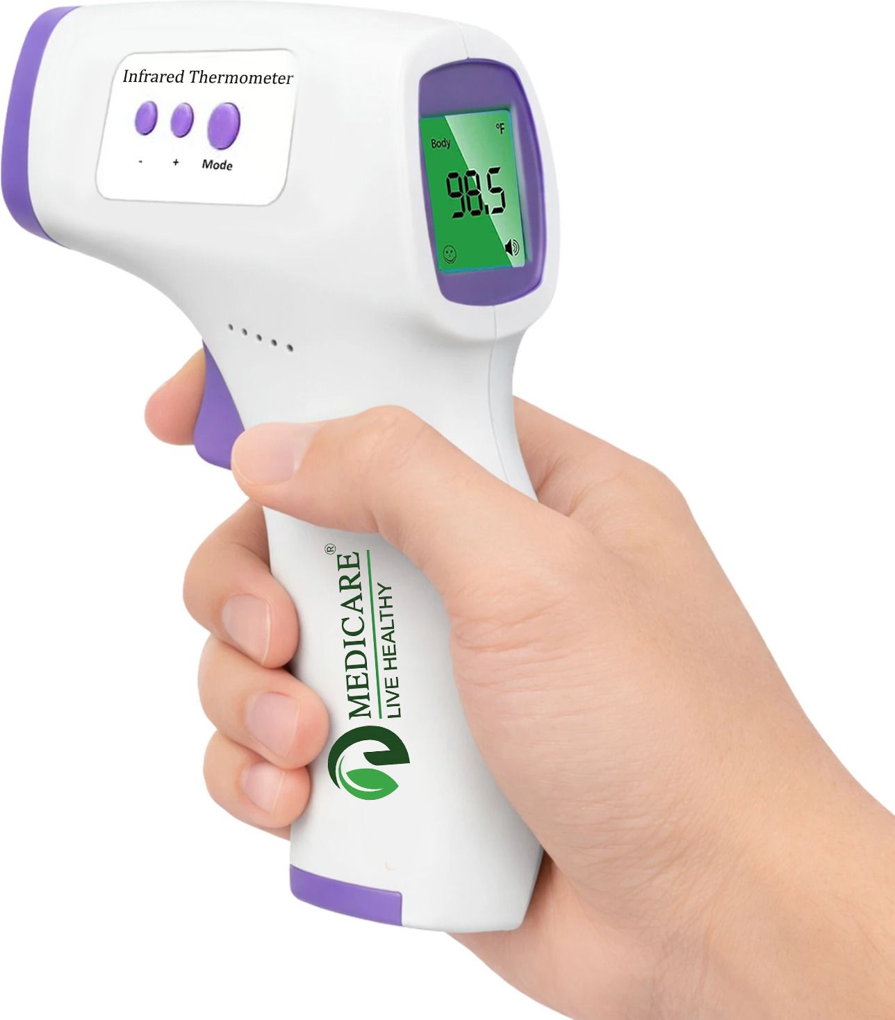D MEDICARE IFT-IR03 Digital Infrared Laser Thermometer Gun for fever |Non Contact | Accurate Reading Thermometer-image-14