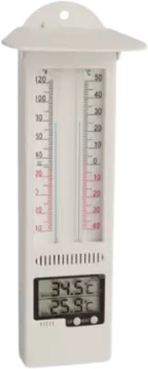 Dr care Maxima Minima Indoor & Outdoor Manual Temperature U - Shaped Thermometer Max.Min.Thermometer Thermometer-image-46