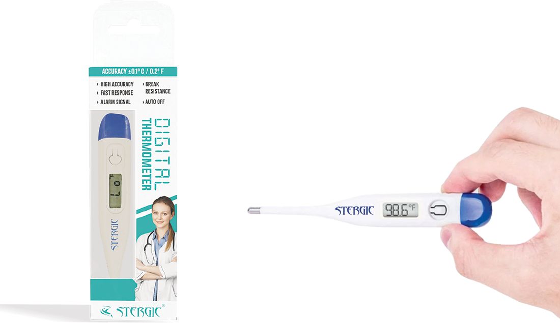 STERGIC 0021 Digital Thermometer With Quick Measurement of Temperature For Child and Adult Thermometer-image-32