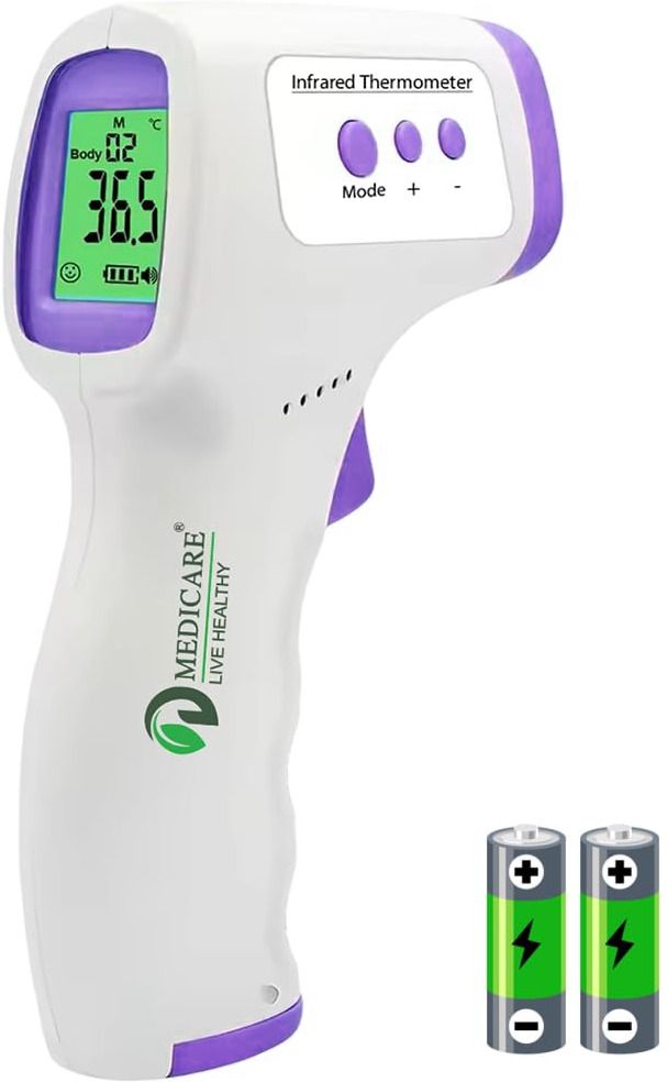 D MEDICARE IFTP3 Digital Infrared Laser Thermometer Gun for fever |Non Contact | Accurate Reading Thermometer-image-38