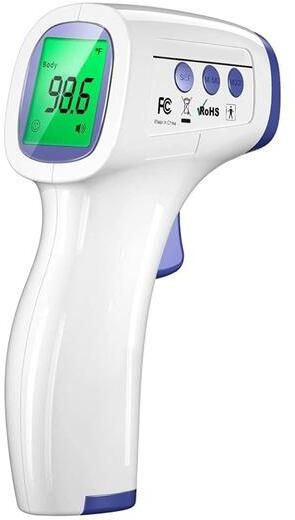Colorsole Measures body temperature, object, or liquid temperatures-2 Non Contact Digital IR Thermometer Laser Temperature Gun for Body & Surface Thermometer-image-2