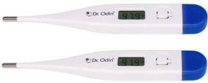 Dr. Odin PT-01B Digital Thermometer 20 Second Quick Reading Infant, Kid, Adult Pack of 2 (Blue) Thermometer