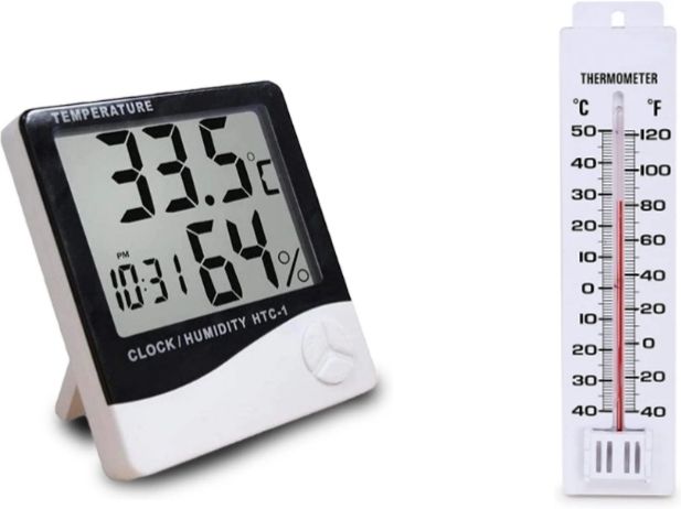 MCP Healthcare HTC-1 / RM-13 LCD & Manual Display Room Thermometer Combo For Indoor &Outdoor Room Thermometer Thermometer-picture-14