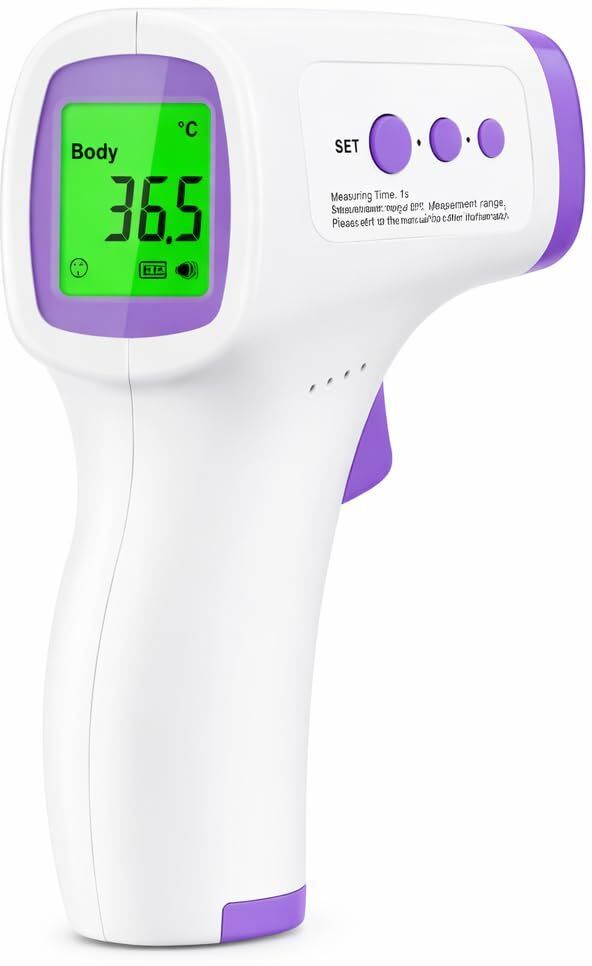 Balson IR100 Thermometer for Baby & Adults | Ear & Forehead Digital Thermometer with LCD Display, 1-Second Reading, Memory Function 3 Month Warranty Thermometer-image-13