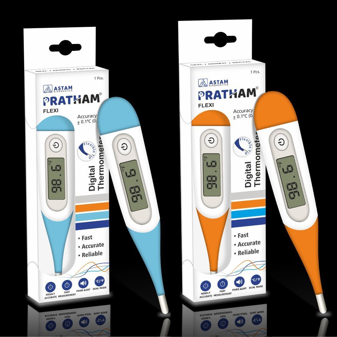 ADICARE PRATHAM Digital Thermometer with Flexible Tip | Auto shut off Technology with Fever Alert for Adults & Children Thermometer-image-11