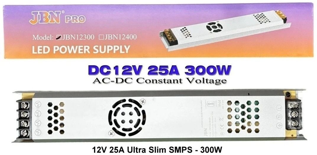 12V 300W Ultra Slim Metal Body LED Power Supply SMPS 12 Volt 25 Amp DC Adaptor 25 A Toggle Dimmer-image-14