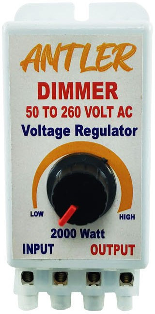 antler Voltage Regulator Dimmer Speed Controller Switch Brightness Controller 10 A Rotary Dimmer image 1