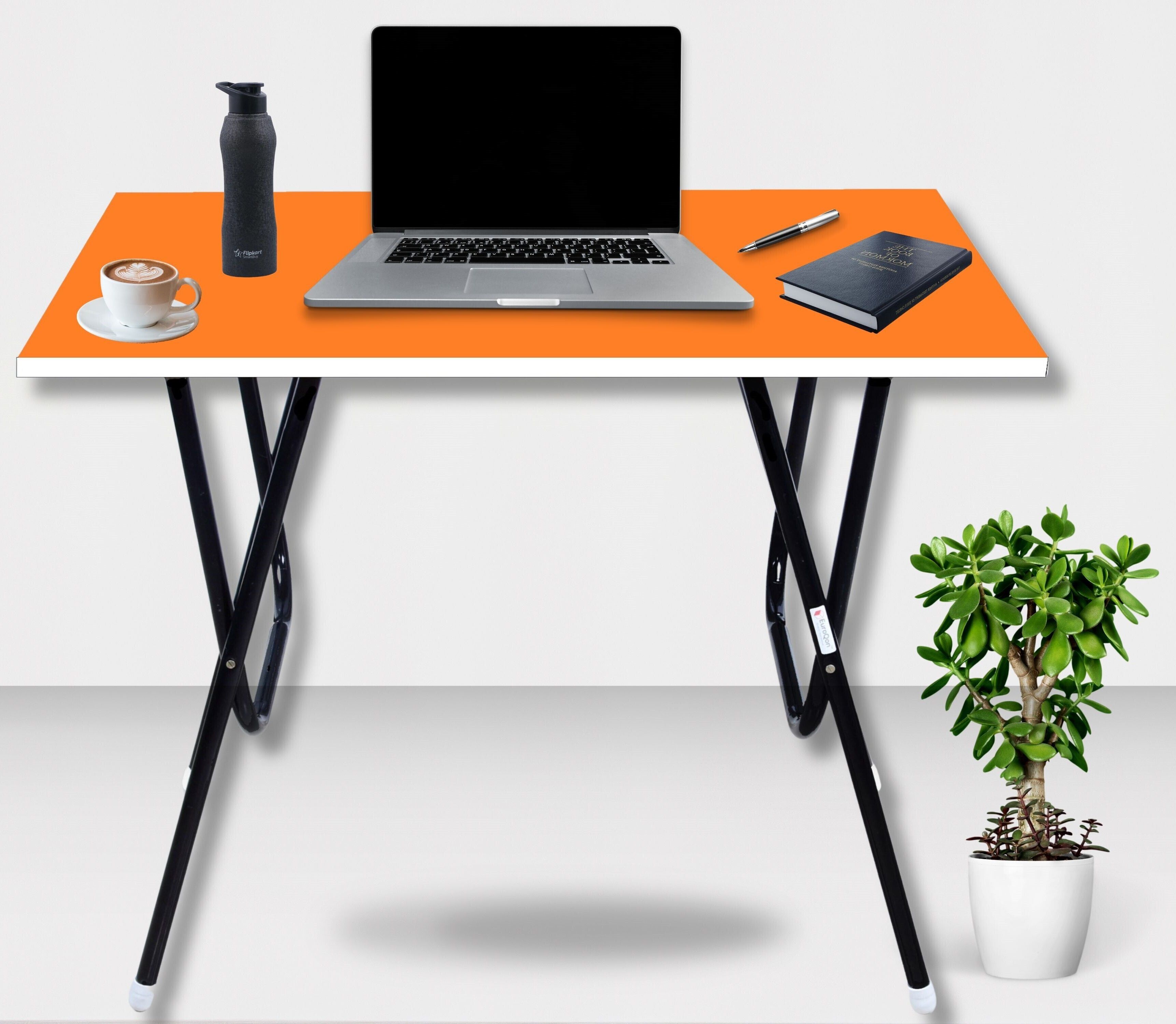 Fold Space Saver Foldable Engineered Wood Study Table