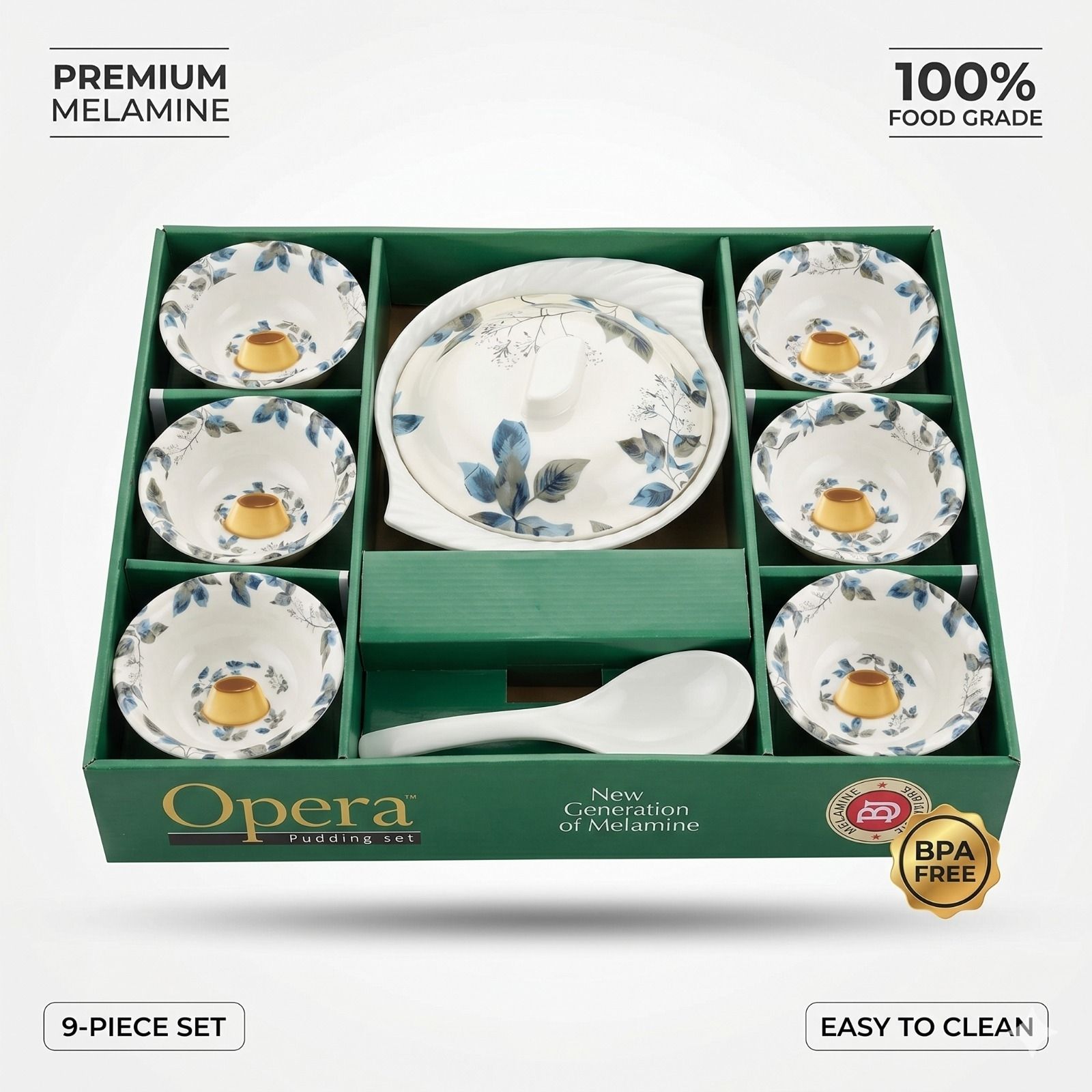 Pack of 10 Plastic No Dinner Set-image-23