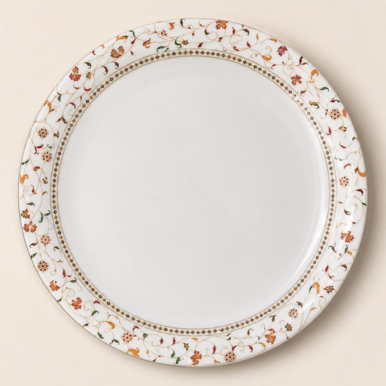 servewell Pack of 6 Melamin Urmi Filigree Dinner Set-picture-48