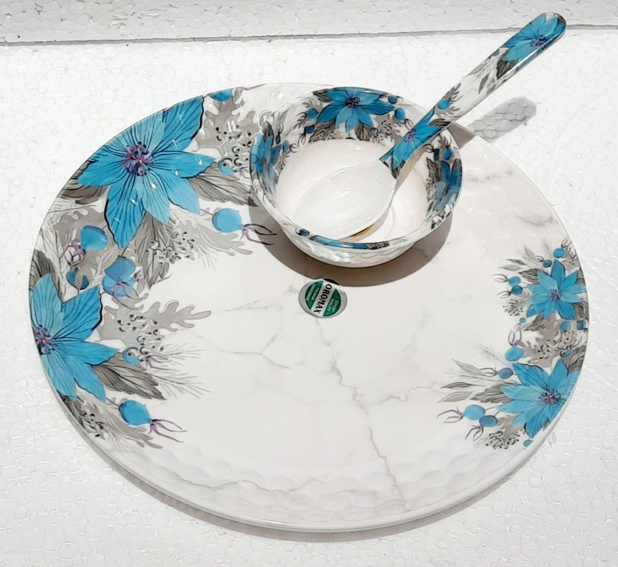 radhe crockery Pack of 44 Melamin BY OROMAX Dinner Set-picture-11