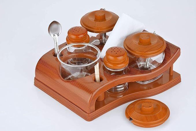 primecreatiion Wood Premium Spice Serving Set Dinner Set-picture-23