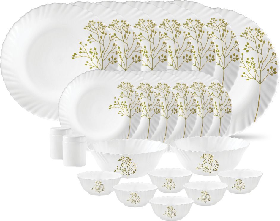 Pack of 23 Opalware Dinner Set-image-11