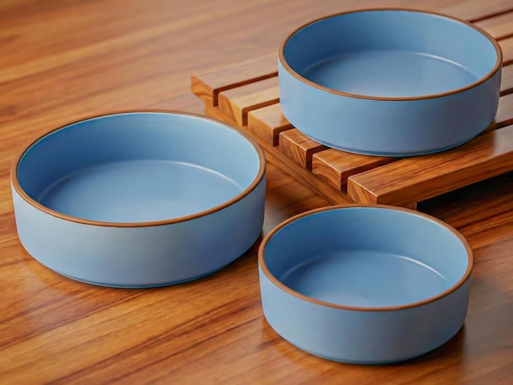 Pack of 3 Stoneware SAL-BOW_MIDBLUE Dinner Set-image-45