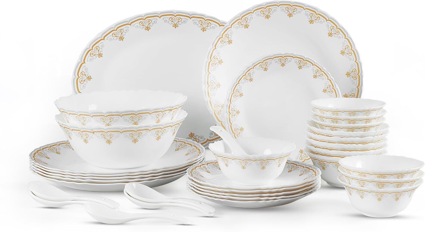 cello Pack of 33 Opalware Imperial Victor 33 Pcs Dinner Set-picture-25