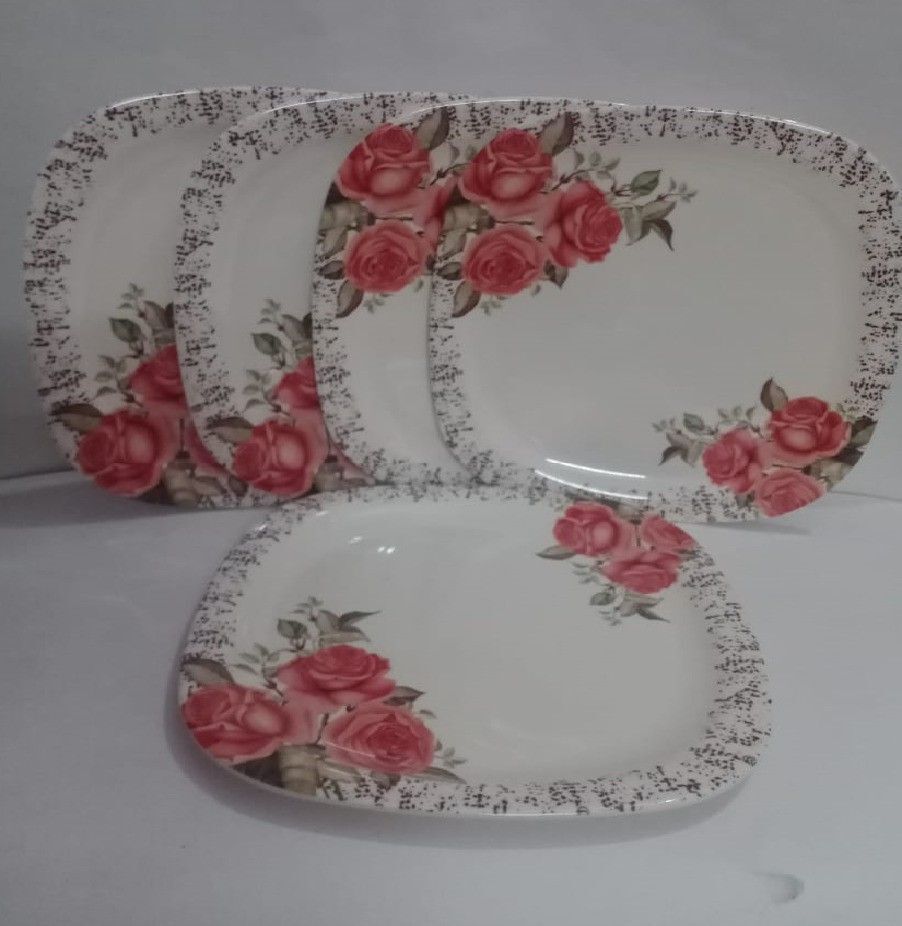 radhe crockery Pack of 40 Melamin BY OROMAX Dinner Set-picture-15