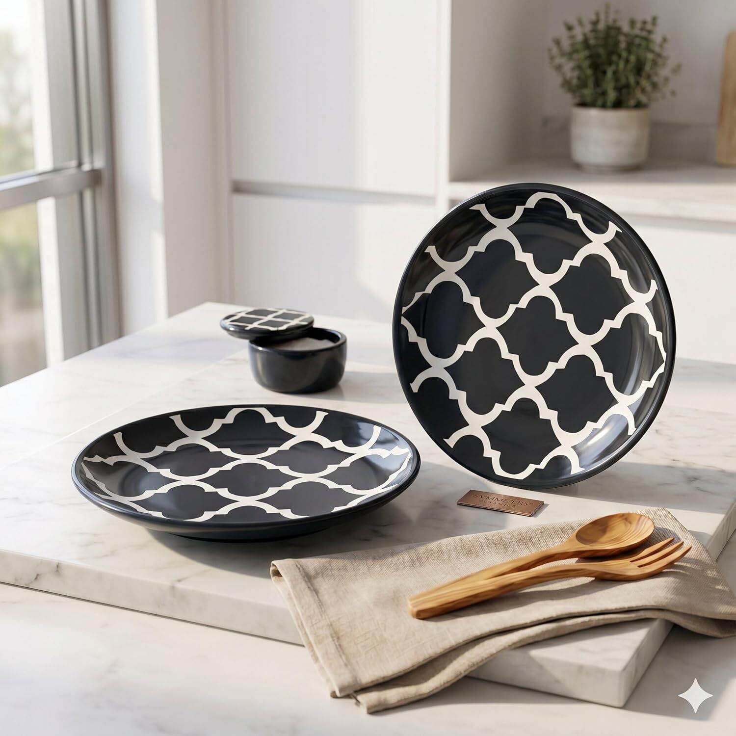 YN-NBD_CR_PLATE_B(20.5CM)-BLACK-002 Dinner Plate-image-8