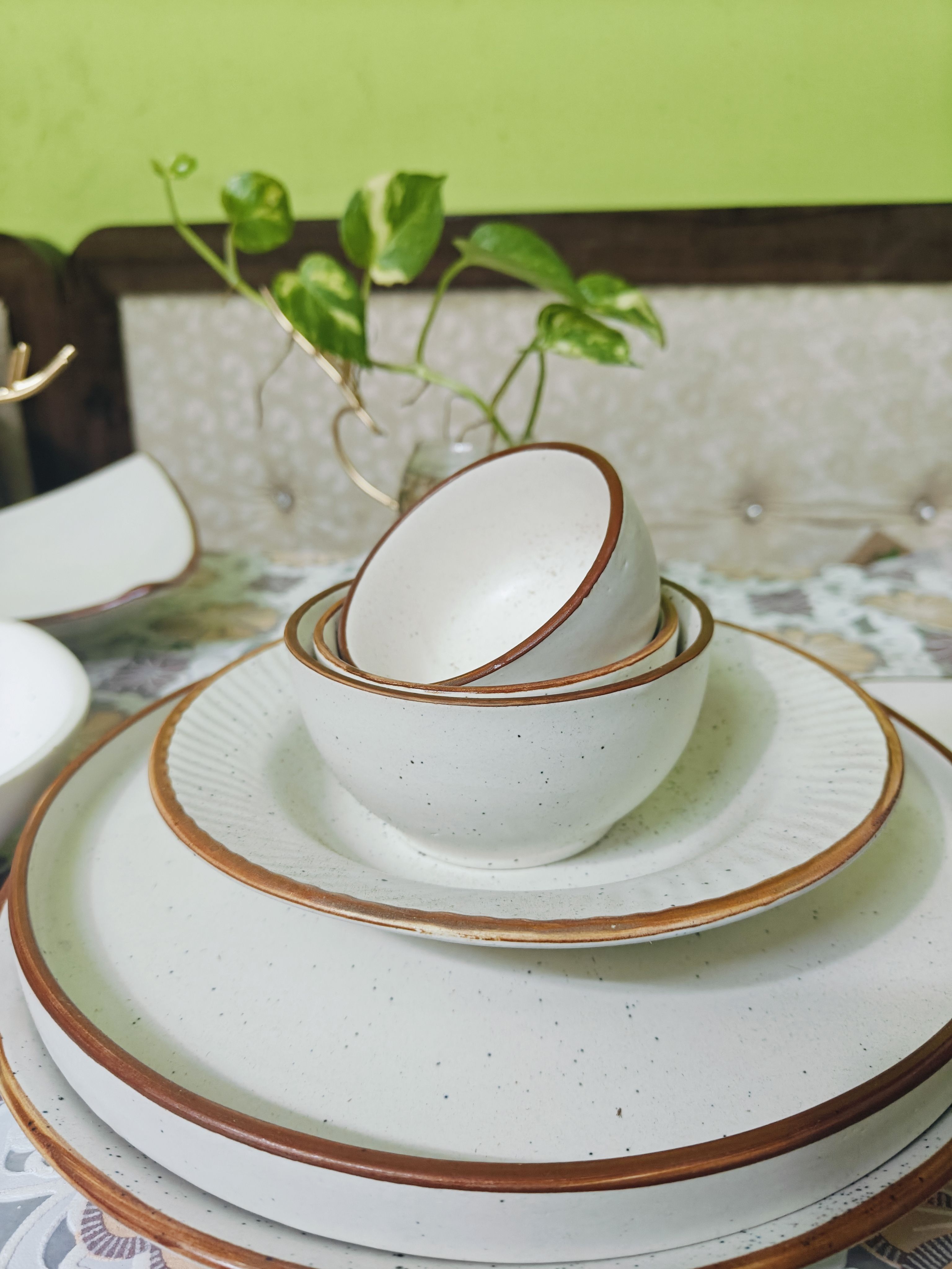 Pack of 6 Ceramic Dinner Set-image-36