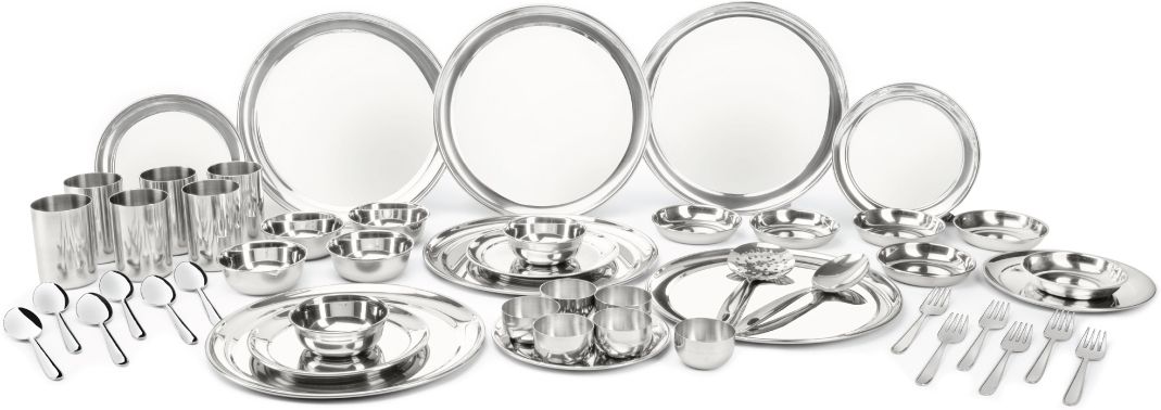 Pack of 50 Stainless Steel Kitchen Combo Dinner Set-image-13