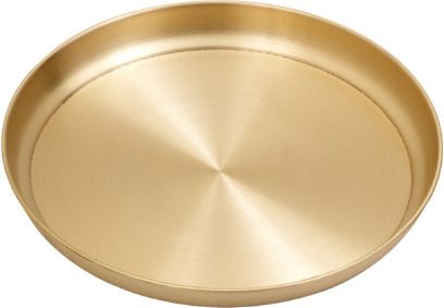 hitha wellness Brass Plate 9 inch Dinner Set-picture-29