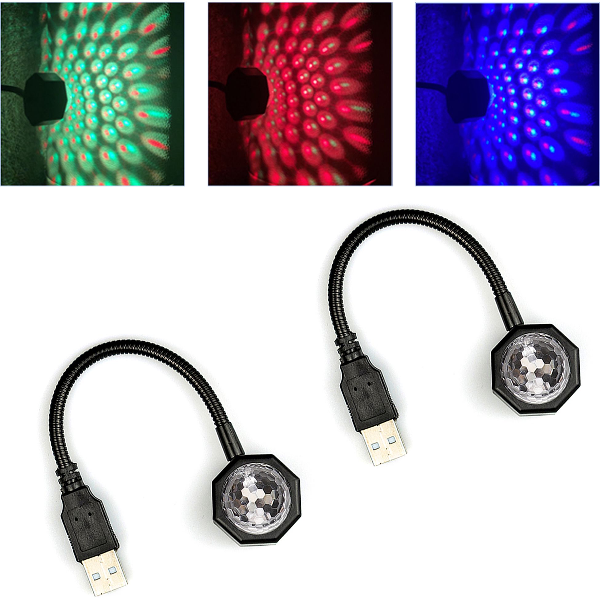 WRADER Disco Dj Light Projector Light with 7 Color and 9 Functional Modes Disco Shower Laser Light-picture-22