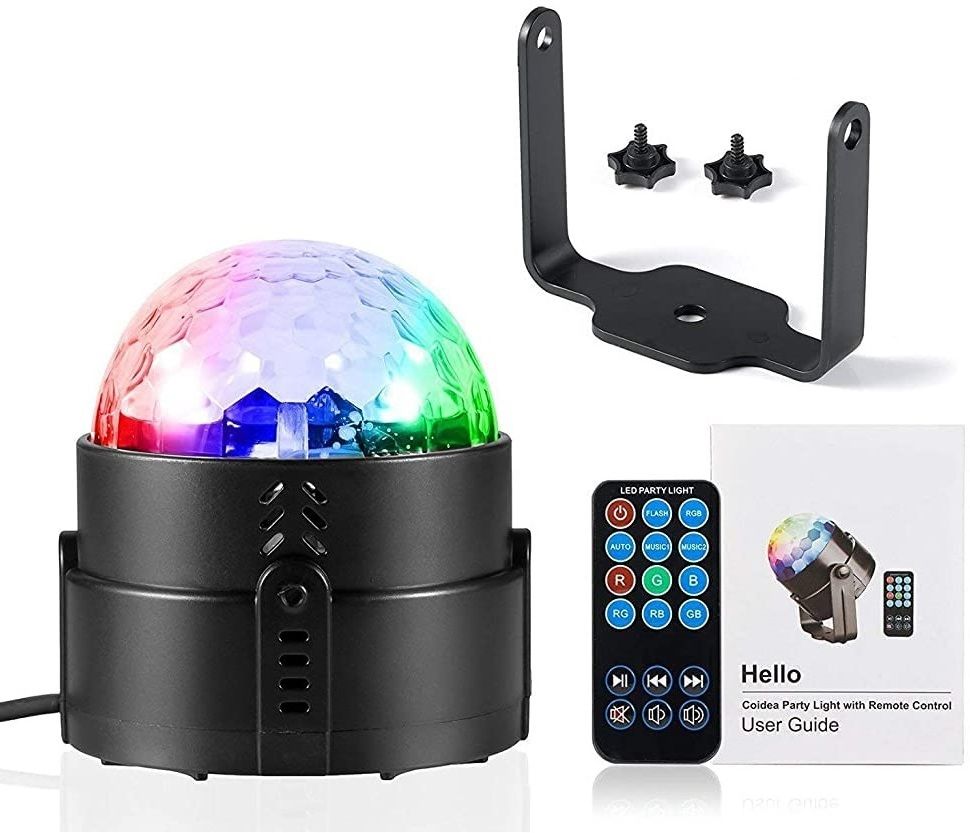 trudo Portable RGB Disco Lights Single Disco Ball-picture-28