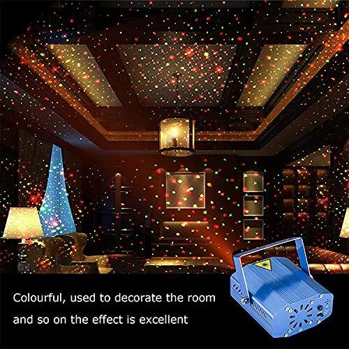 Dot Patterns Laser Projector Light Portable LED Stage Light for Indoor Use Shower Laser Light-image-41