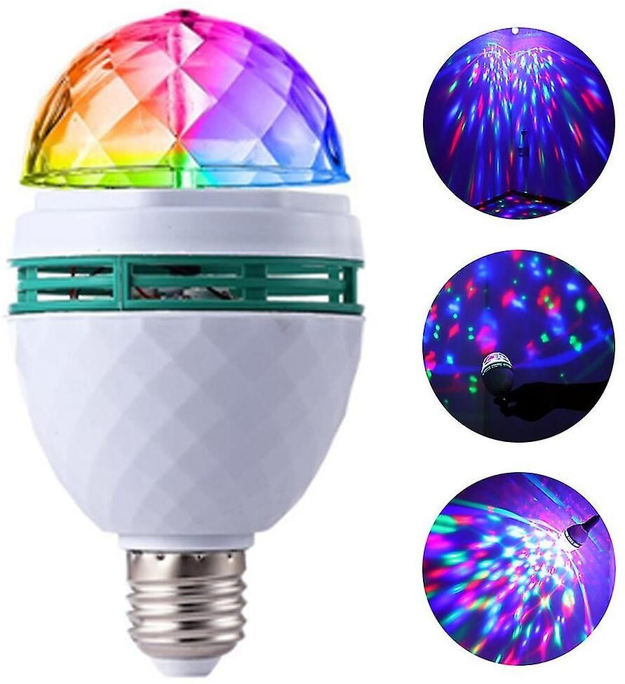 manticore Disco ball RGB rotation LED strobe party bulb Stage light for family Party Single Disco Ball-picture-21