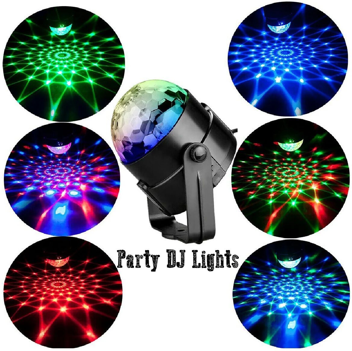 Disco Light for Home Party with Remote Control Single Disco Ball-image-28