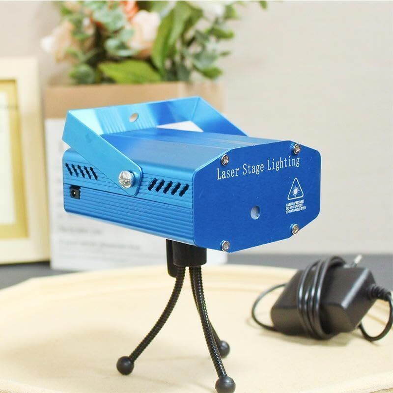 Laser Mini Disco Light Projector Portable LED Club Light for Events Shower Laser Light-image-4