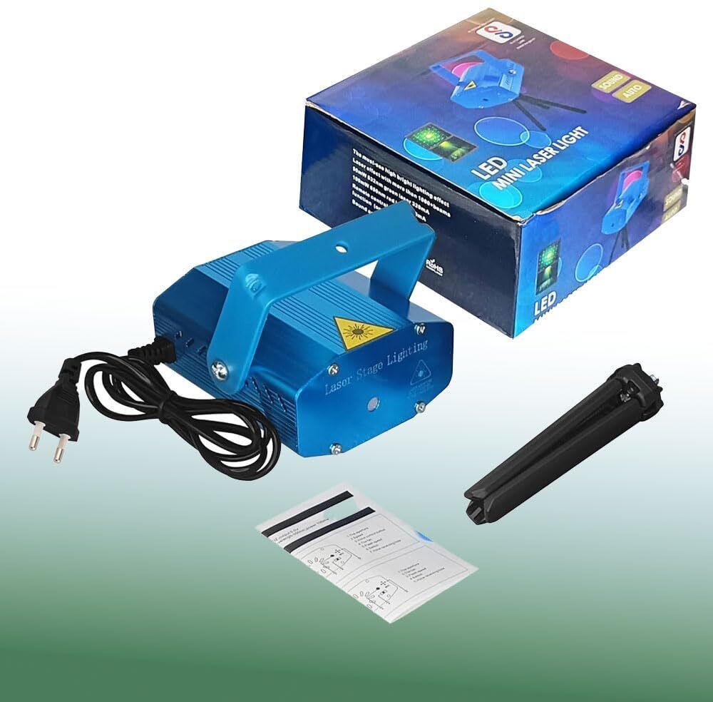 trudo Dot Patterns Laser Projector Light RGB Disco Projector for Club and Bar Lighting Shower Laser Light-picture-11