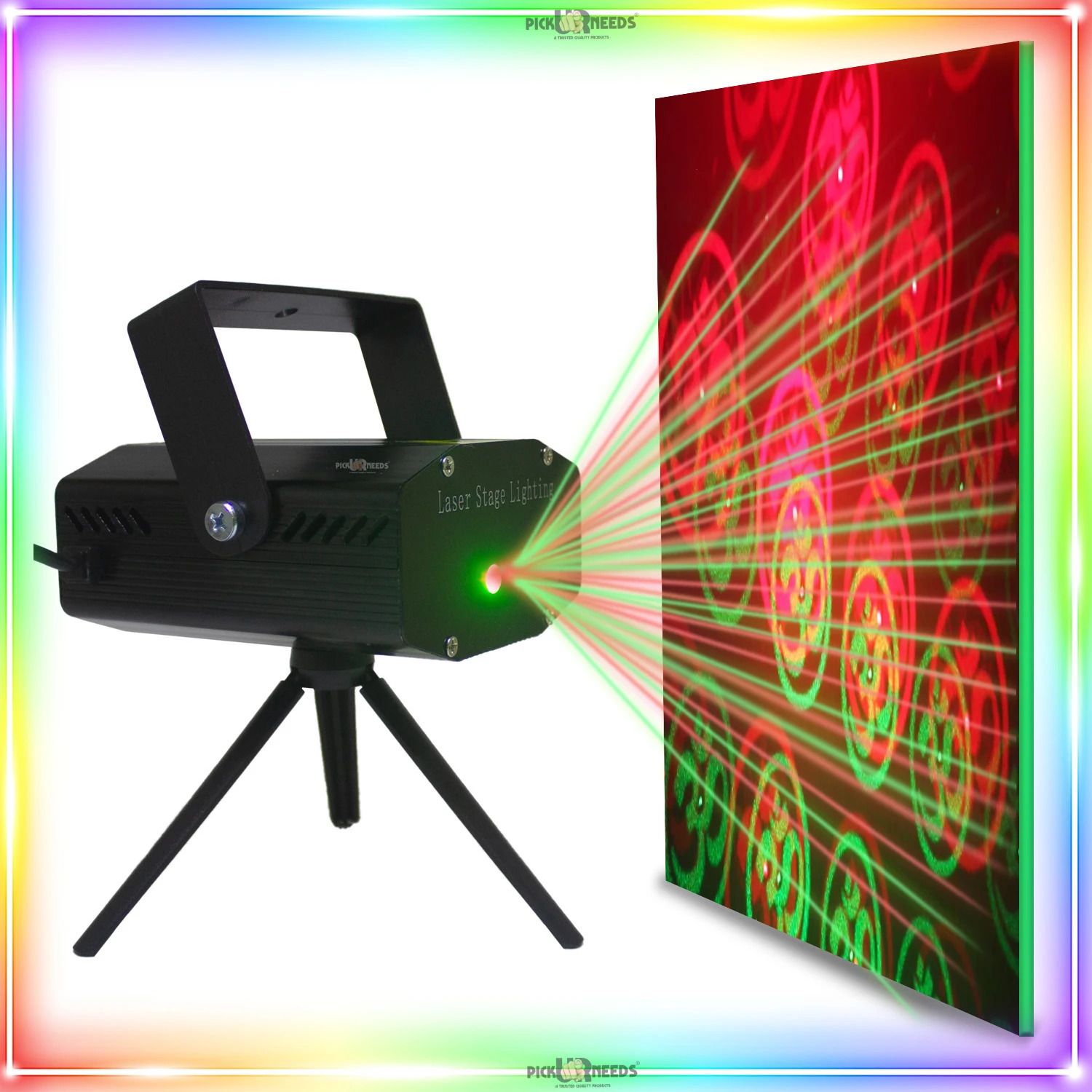 Mini LED Dj Disco 12 Mode Combination, Stage Sound Activated Projector Shower Laser Light-image-39