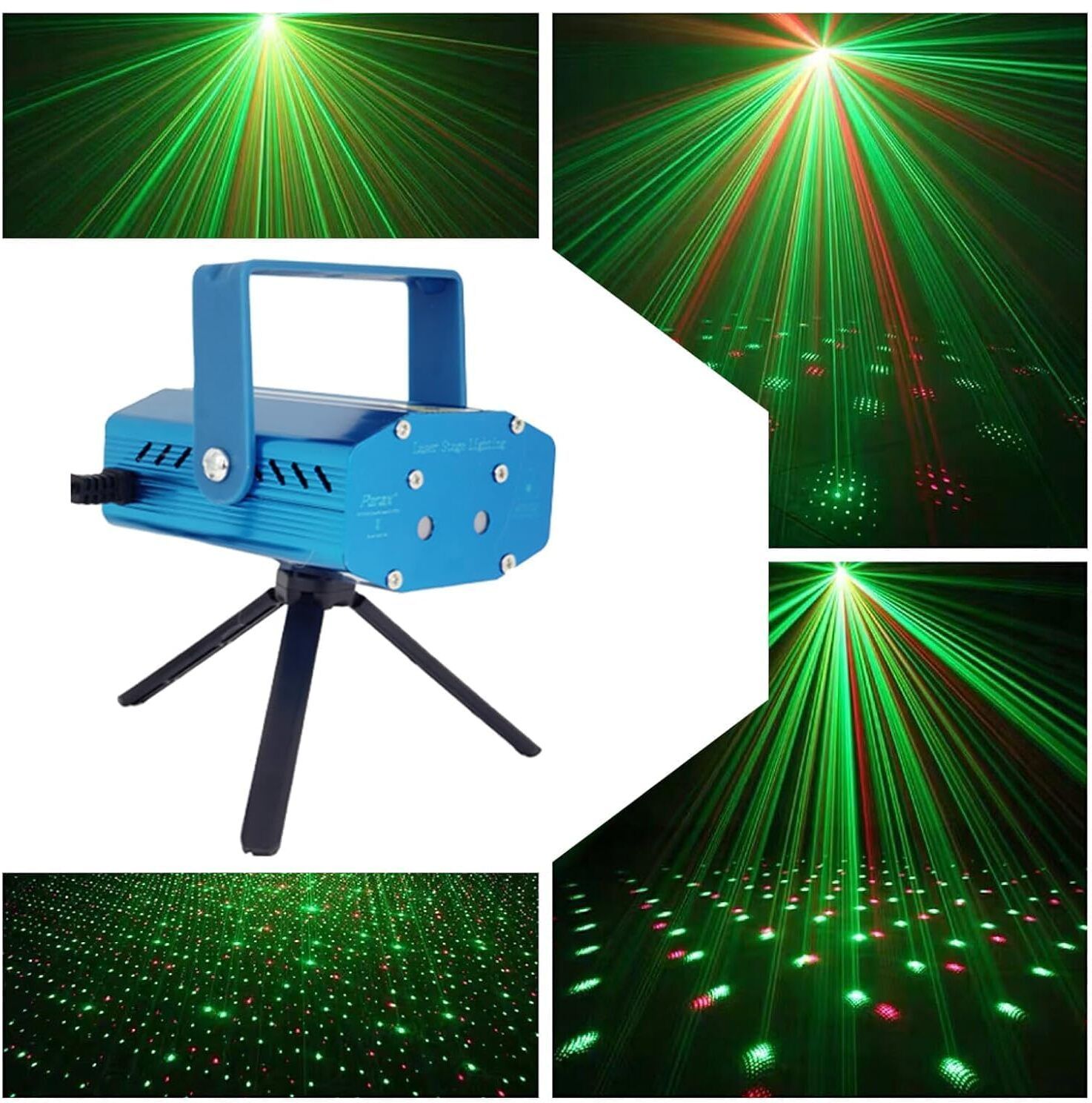 trudo Dot Patterns Laser Projector Light Multi Color LED Party Effect Light Shower Laser Light-picture-27