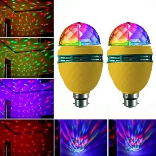 Crystal Rotating Bulb Disco LED Light,LED Rotating Bulb Light Lamp by cbgsi Single Disco Ball image 1