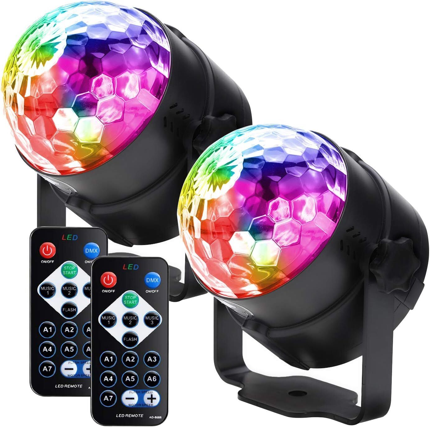 trudo Rotating Bulb Magic Lights for Diwali Karaoke Birthday-Multicolor Single Disco Ball-picture-42