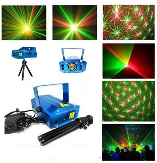 Christmas special laser Mini shower light for decorat multi design in one light Shower Laser Light