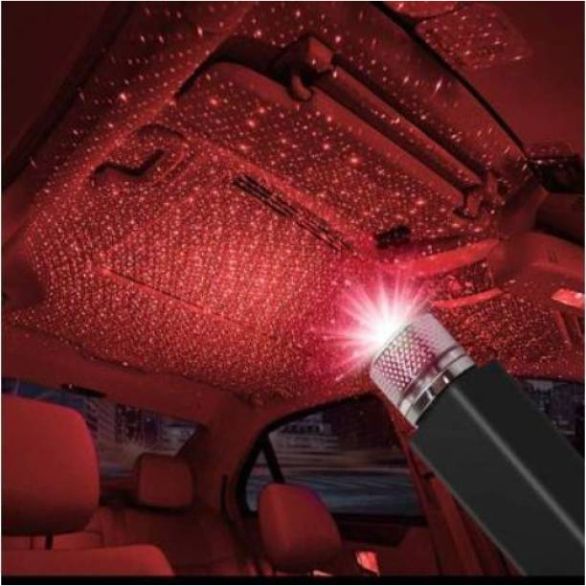 frony PE_ Car Night Lamp Decorations with Romantic Galaxy Atmosphere fit Single Disco Ball-picture-16