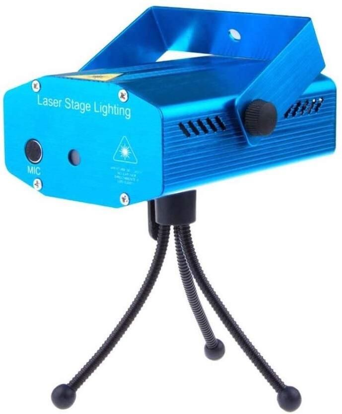 6 Pattern Disco Laser Light Auto Rotating Party Projector Lamp Shower Laser Light-image-17