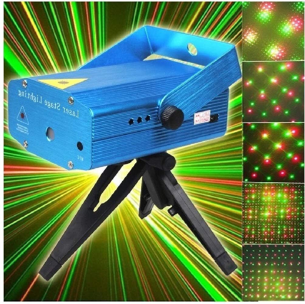 Dot Patterns Laser Projector Light Auto Rotating RGB Stage Projector Lamp Shower Laser Light-image-40